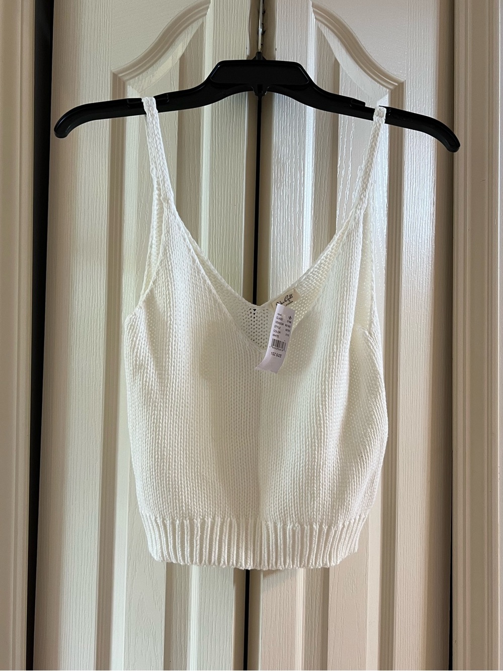 Brandy Melville White Knit Tank